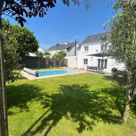 Maison De Famille Avec Piscine Beaussais Sur Mer Exterior photo